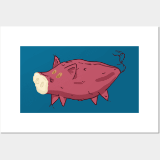 Potato Pig Posters and Art